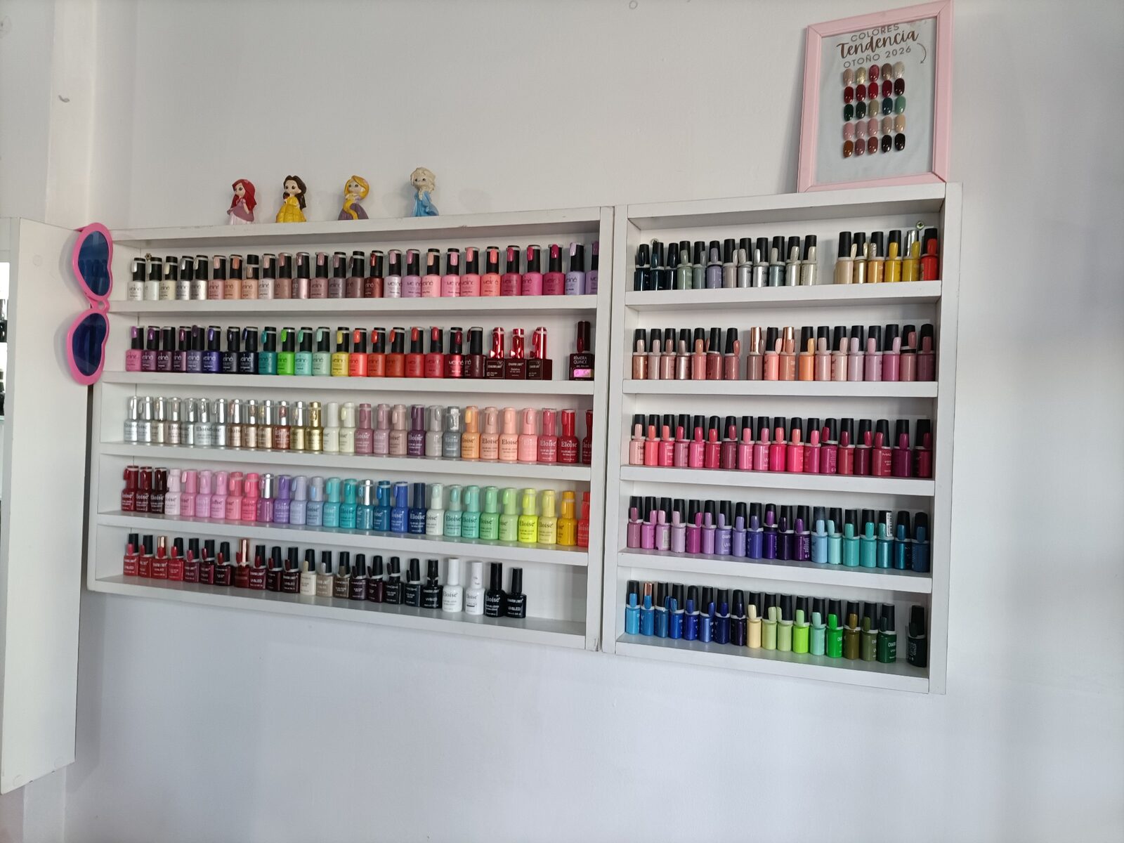 Variedad de esmaltes